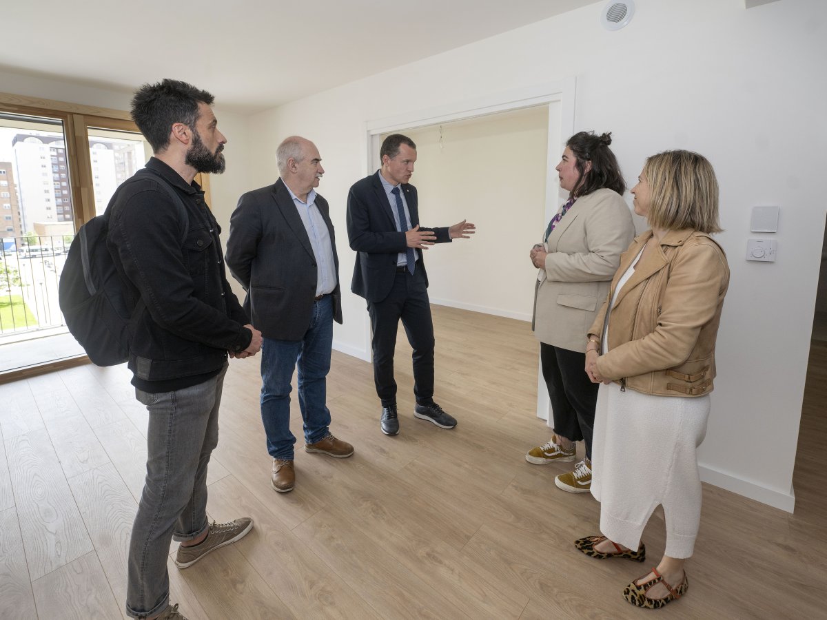 Foto en el interior de una vivienda
